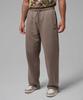 Jordan Brooklyn Fleece Oversized Open Hem Pants M - Olive Grey:Black / Ib7238-040