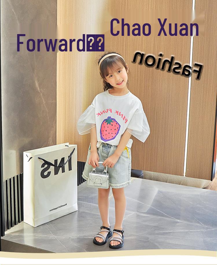 Girls' Soft Sole Open Toe Princess Sandals for Kids - Versatile Roman Style for Medium and Large Children