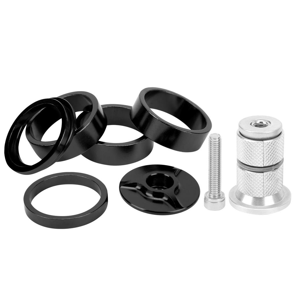 6pcs   Headset Spacer Aluminium Alloy Bike Handlebar Stem Spacers for Mountain Bike