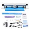 VEVOR Cutting Machine, Automatic Edge Detection Vinyl Cutter Machine with Two Types of Blades, Design Software and Materials