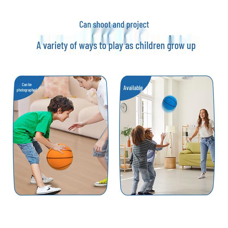 Deli Silent Indoor Basketball for Kids
