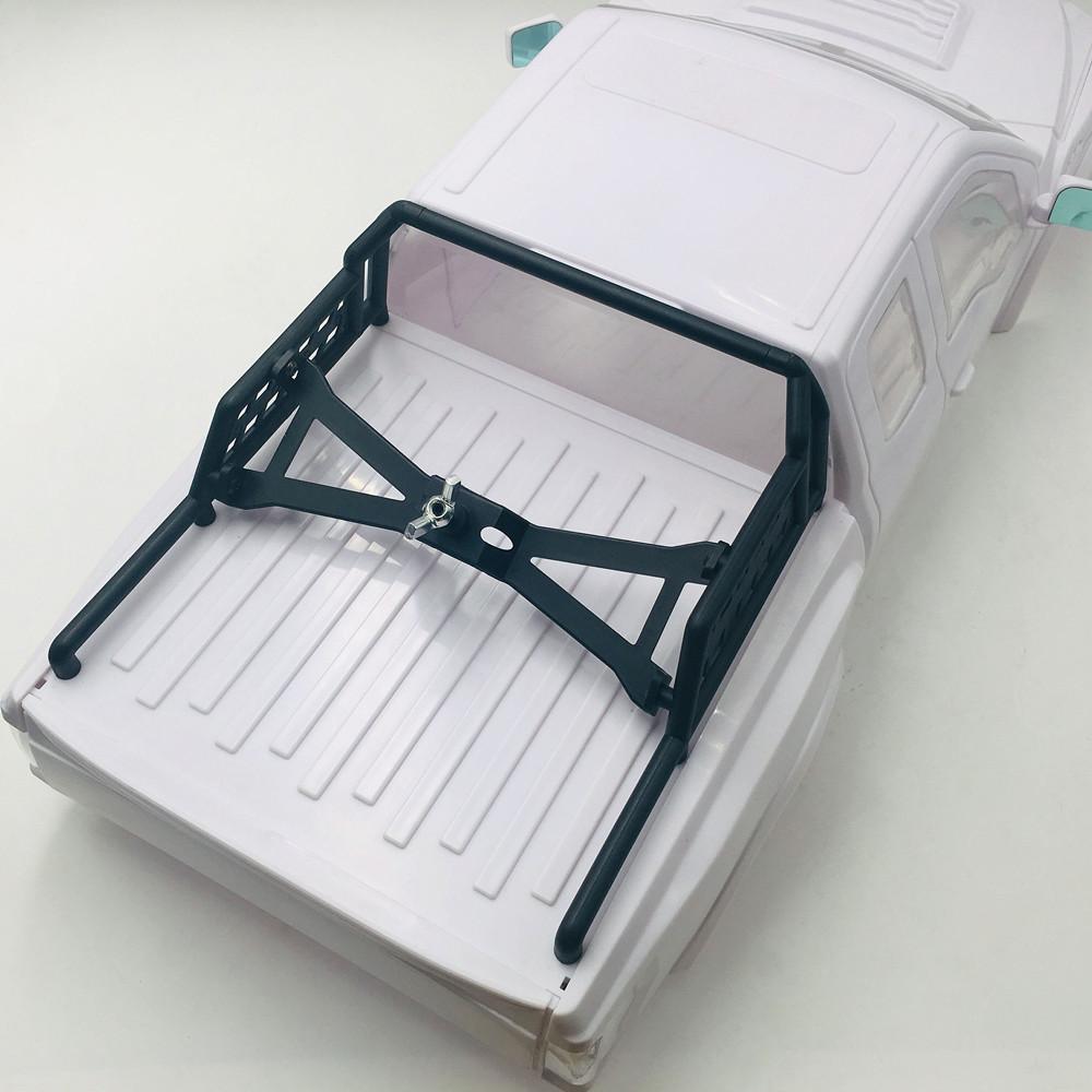 

Racing ABS Ford Raptor Hard Body with Bumper & Spare Tire Rack 325mm Body Shell White for RC Crawler Car TRX4 TRX-4
