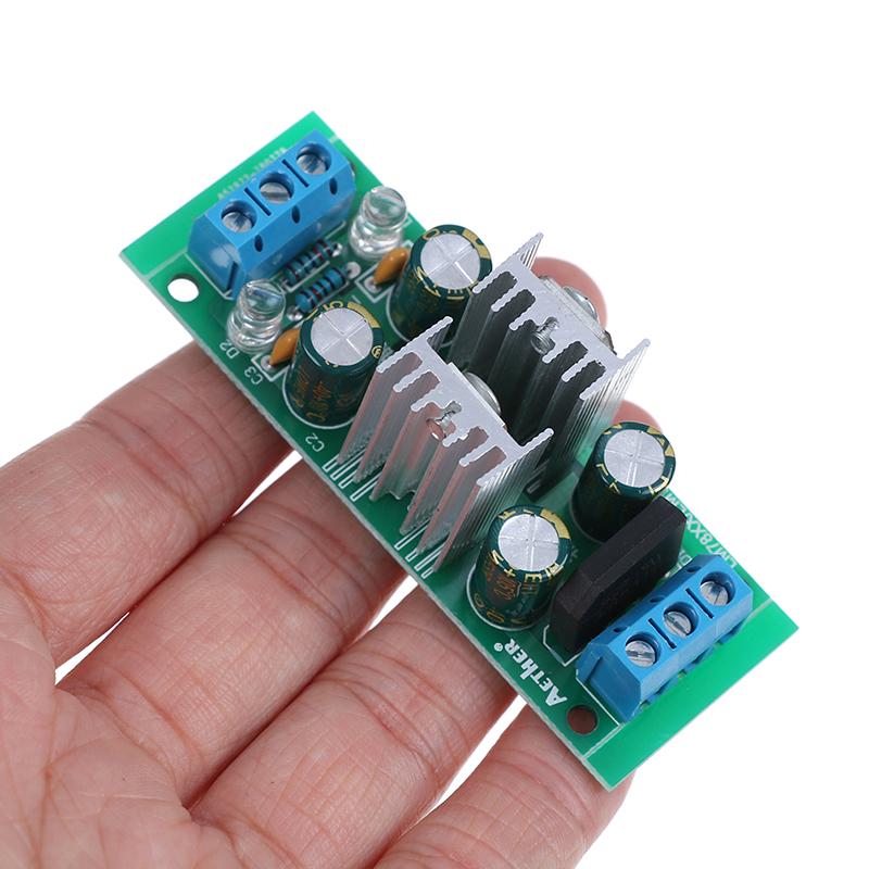 Lm7812 + Lm7912 ±12V Dual Voltage Regulator Rectifier Bridge Power Supply Module