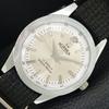 REFURBISHED VINTAGE HAND-WINDING SWISS MENS SILVER COLOR DIAL WATCH A707192-1