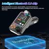 Q15 Bluetooth Car FM Transmitter: Hands-Free MP3 Player with Dual USB Ports & PD 3.1A Charger.