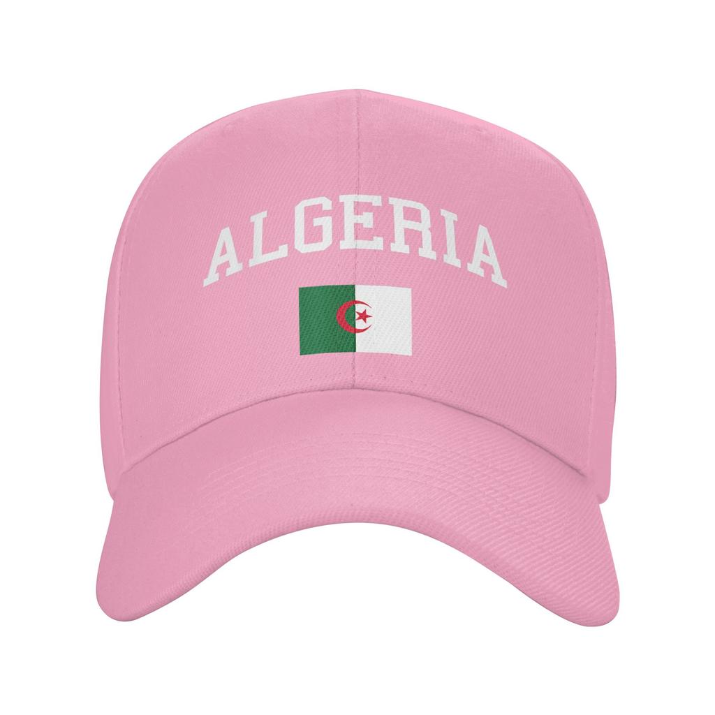 Algerian Flag Baseball Cap  Fashion Unisex Men Trucker Hat Breathable Print Tennis Skate Baseball Caps Birthday Gift