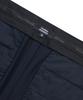 MUSINSA STANDARD Semi-Wide Slit Hidden Banding Slacks [Navy]