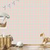 Candy Check Wallpaper Cream and Light Gray 50x1000