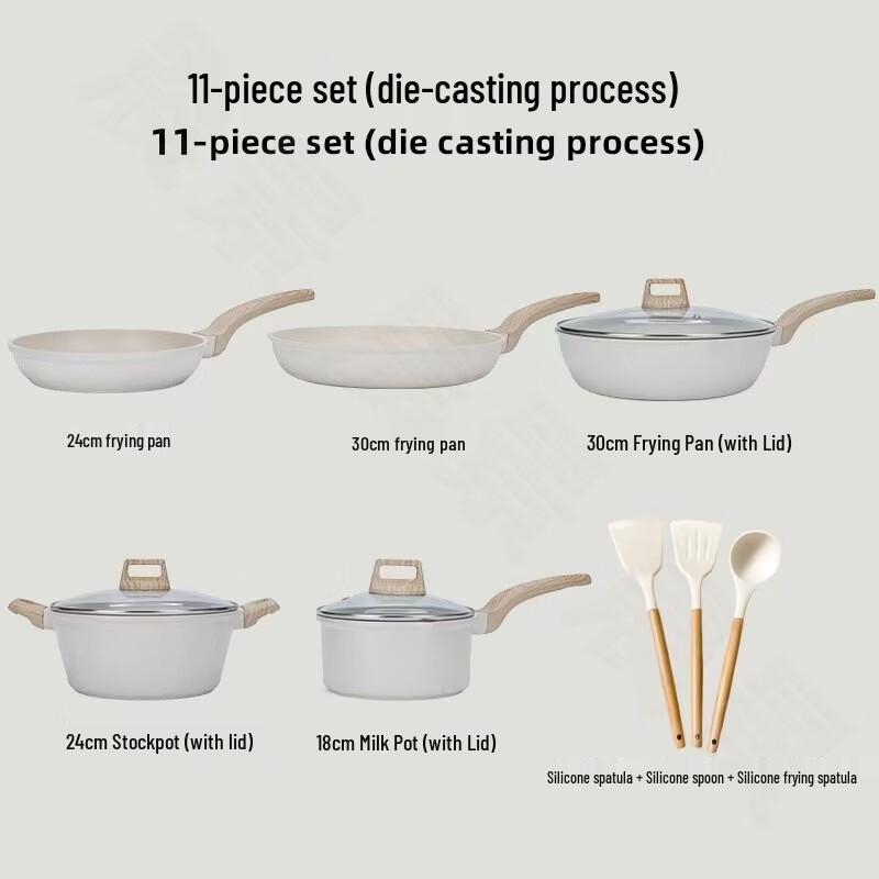 Hanyou Non-stick Maifan Stone Cookware Set