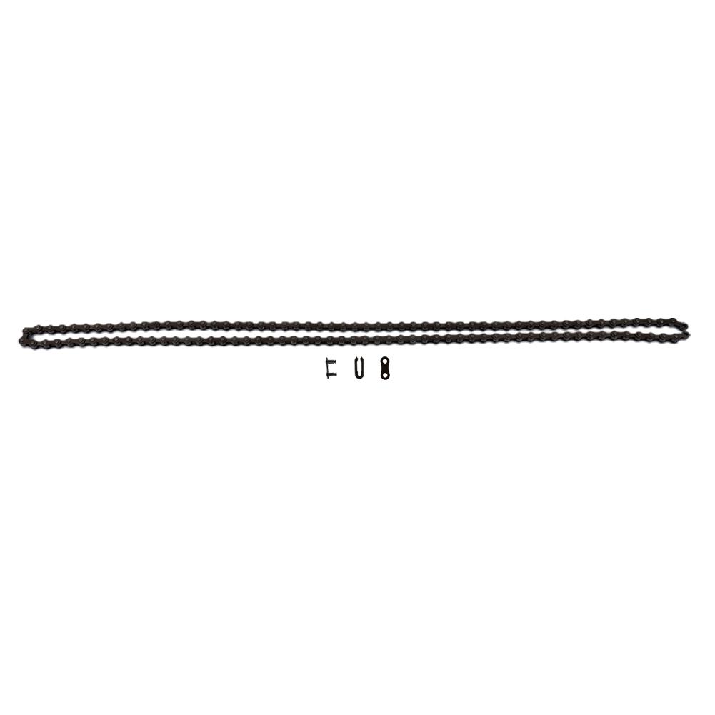 124cm/144cm Bike Chain 98/114 LinkChain Black 1Pcs