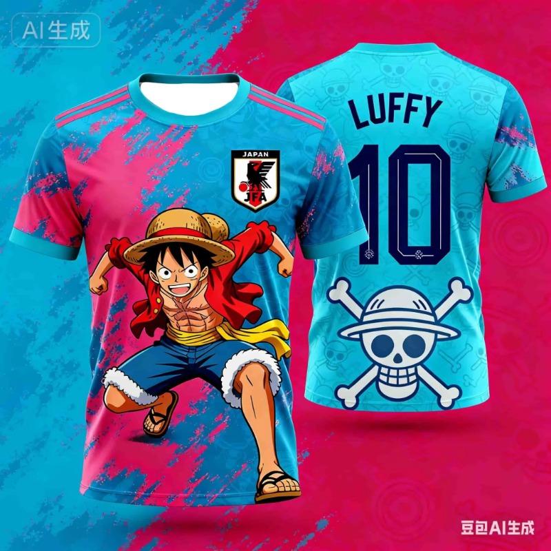 T-shirt 3D T-Shirt For Kids Sports Anime Tee Summer Outdoor Streetwear