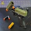 Soft Bullet Toy Gun Outdoor Combat Weapon Shooting Game Toys with Silencer Foam Ejection Toy Gun Toy for Adult Boys