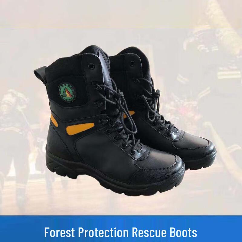 OLOMM Firefighter Steel-Toe Rescue Boots 38-48