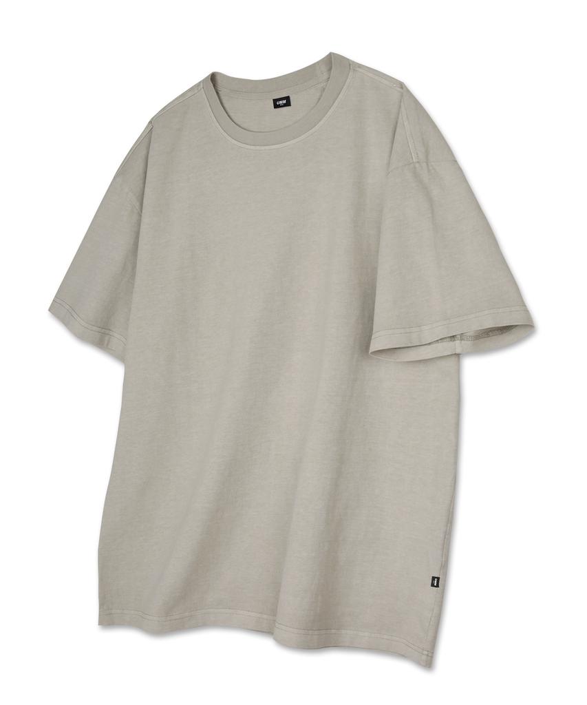 UMM Oversized Plain Pigment Short Sleeve T-Shirt 5 Colors