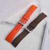 New Design Straight End Plane Vulcanized FKM Rubber Watch Strap Quick Release Rubber Watchband 18mm19mm 20mm 21mm 22mm 23mm 24mm