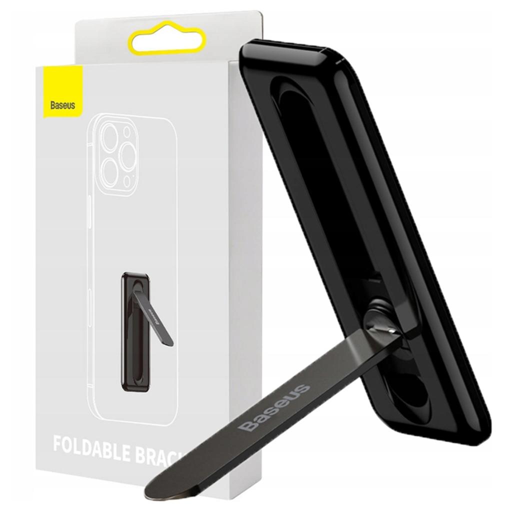 Baseus Foldable Bracket Swivel Holder For Phone (Black)