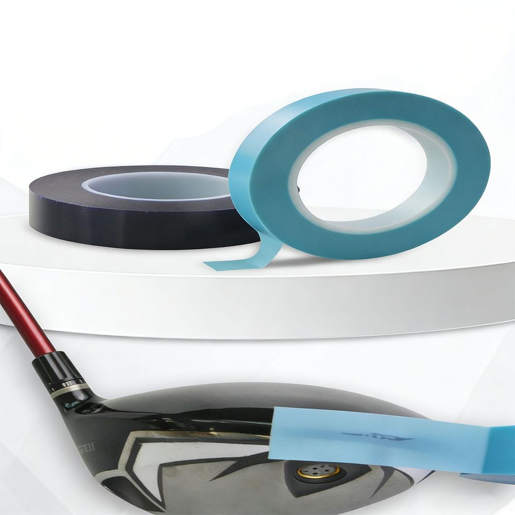 20mm 80m   Head Single Sided Tape Strong PVC Adhesive Protective   Head Tape Light Blue