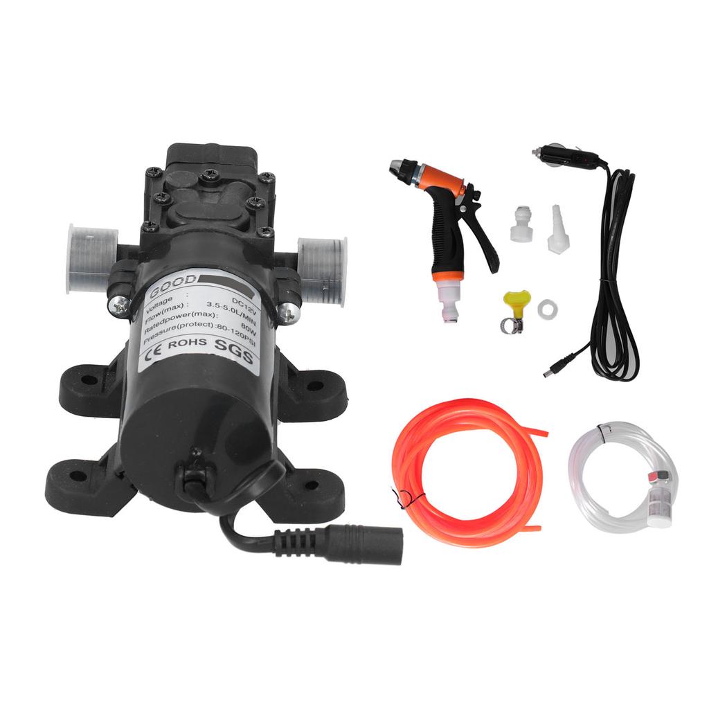 Auto-Hochdruckreinigerpumpe, tragbares Hochdruck-Autowaschpumpen-Reinigungsset für den Hausgarten