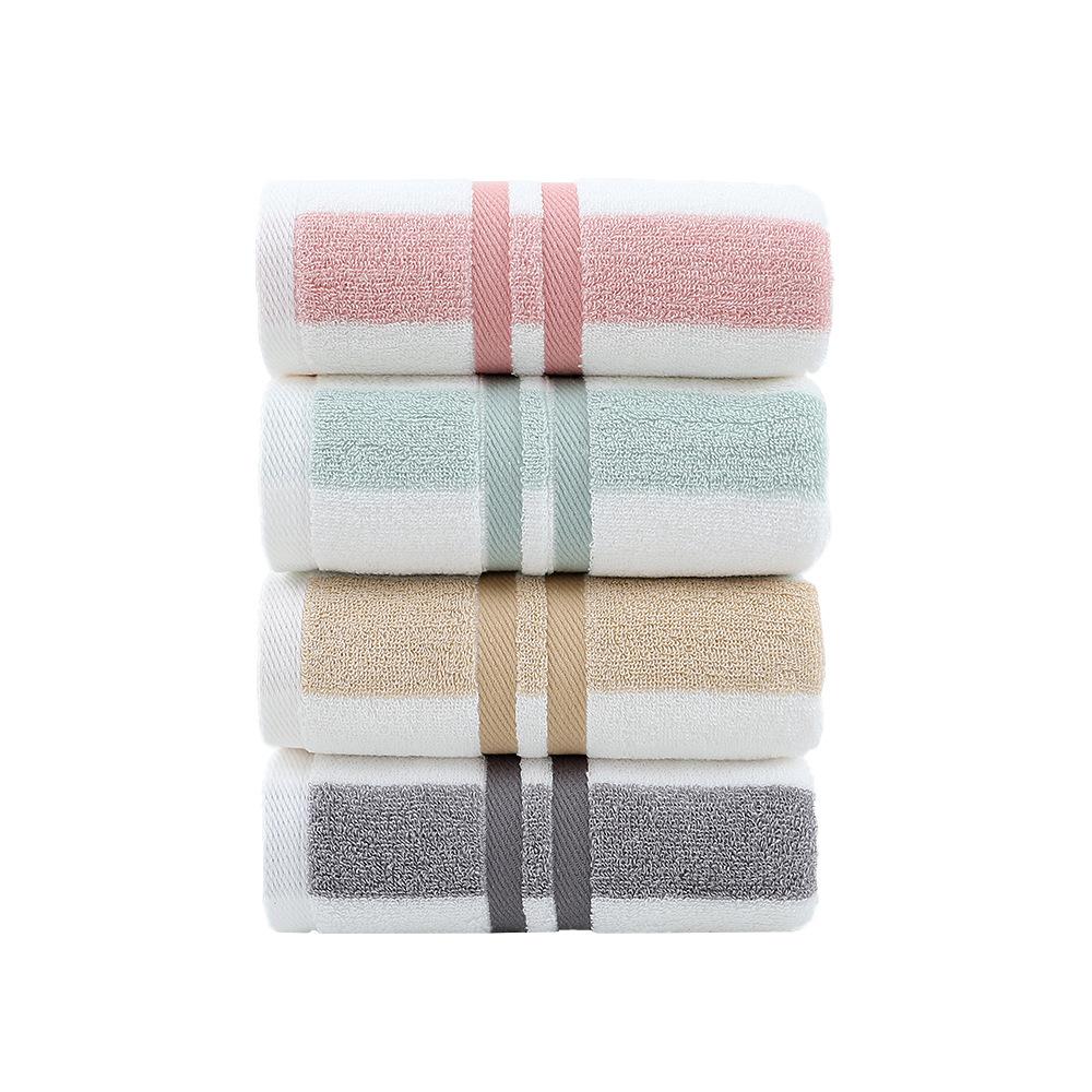 Towel thickened pure cotton absorbent couple face towel can be embroidered labor insurance