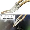 3pcs Adjustable Smooth Head Soldering Repair Iron Smooth Head 45 Degree Elbow Design For Variety Welding Tools Welding Repair