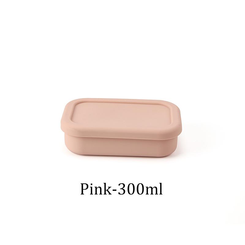 Silicone Bento Lunch Box Microwave Heating Lunch Fruit Vegetable Storage Suitable for Students and Office Workers 2090₽