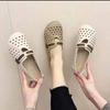 Doudou Shoes Non-slip Soft-soled Shoes Hollow and Breathable Hole Shoes New Sandals Nurse Shoes