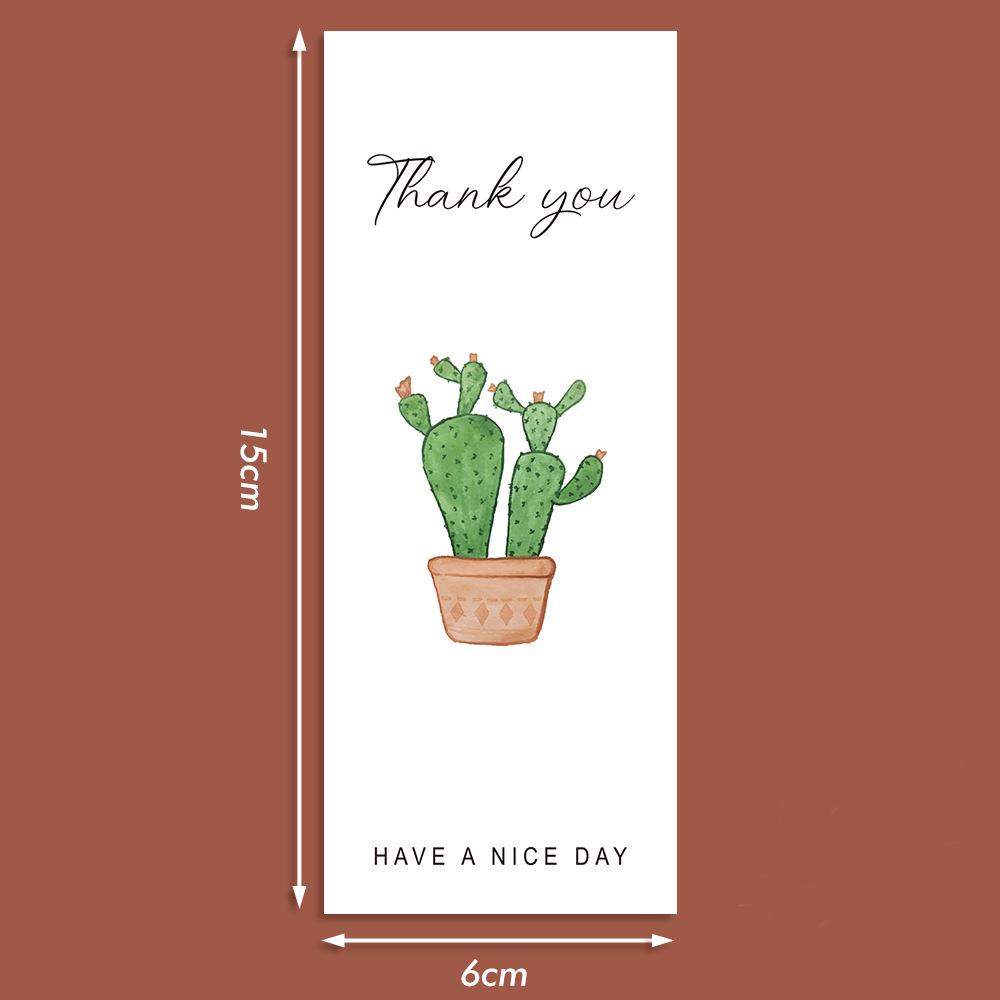 50Pcsroll Thank You Stickers Small Business Commodity Packaging Decoration Sealing Stickers Personalized Package Label
