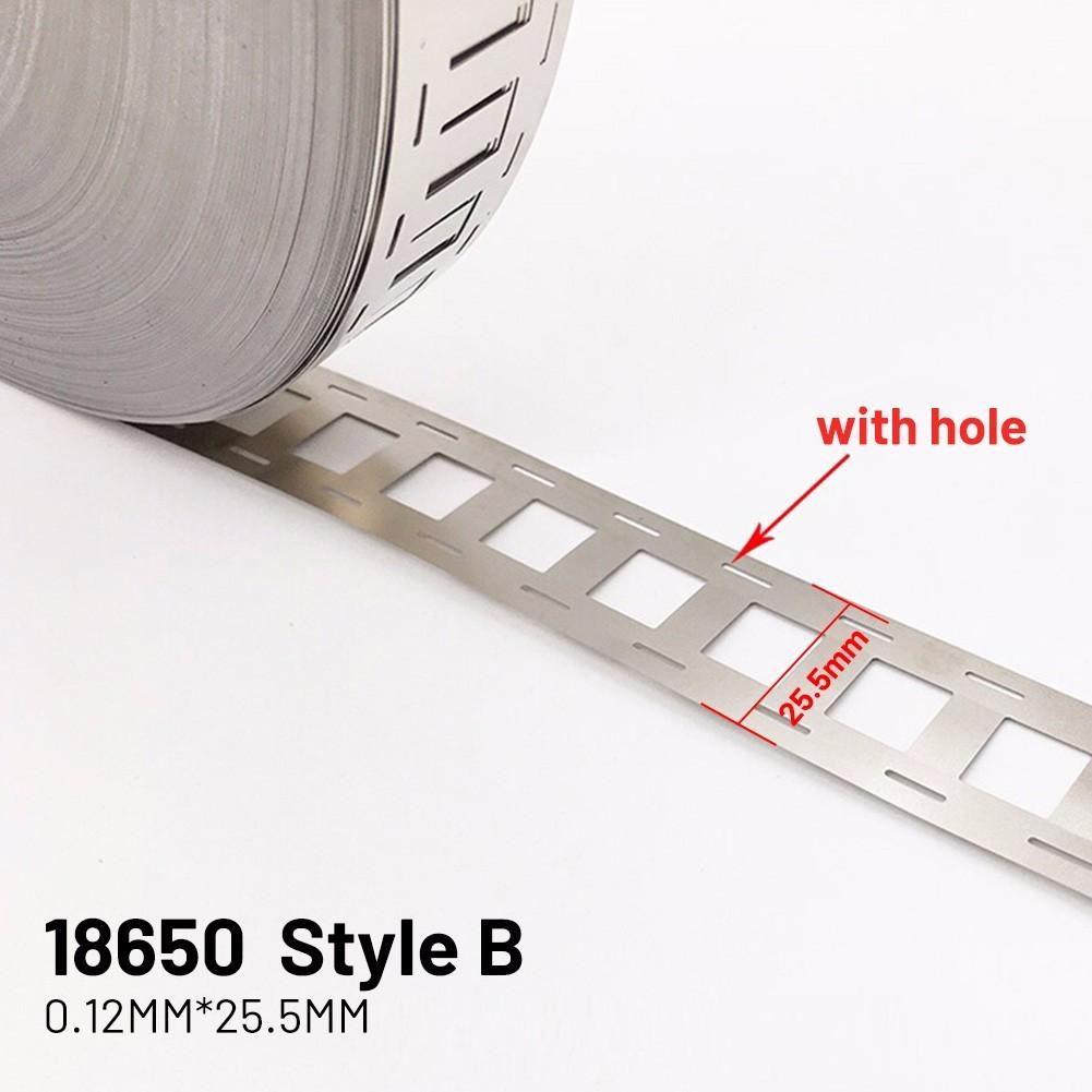 Alkali Resistant Nickel Strip Belt for Power Batteries 1m X 27mm X 0 12mm