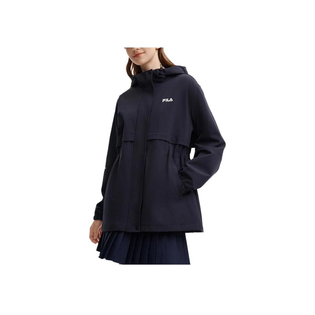New FILA ORIGINALE Trench Coat Women's Legend Blue F11W439705F-NV
