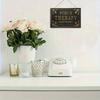 2D Flat Wooden 30*20cm Vintage "Porch Therapy" Wooden Wall Plaque Decorative Sign with Floral Design, Perfect for Home, Bar, Cafe, Garage, and Porch