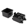 12V 3-Way Fuse Relay Box with 4-Pin 40A Relays and Fuses For Car Truck