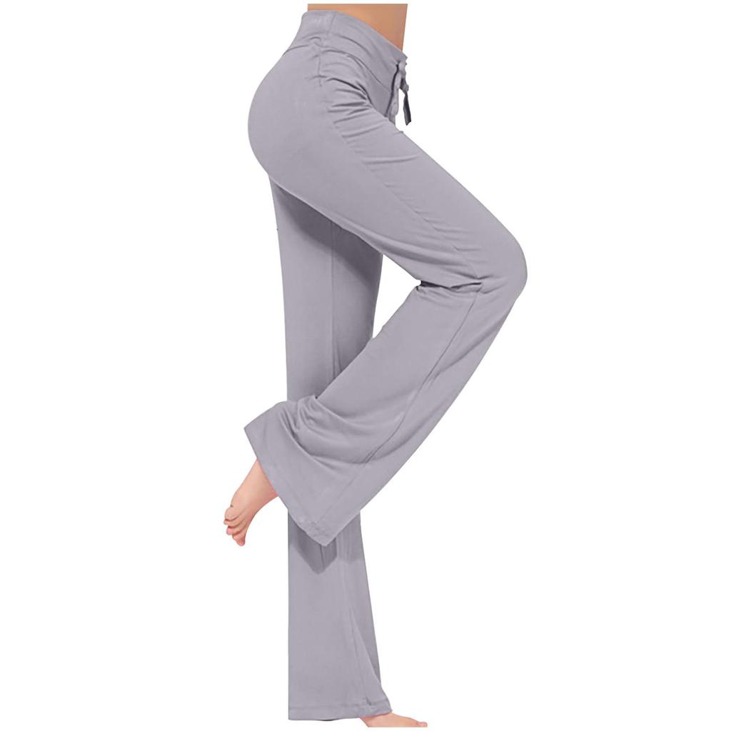 Women's Loose High Waist Wide Leg Pants Workout Out Leggings Casual Trousers Yoga Gym Pants
