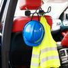 2 PCS Triple Hook Hard Hat Holder For Truck Seat Heavy Duty Metal Hard Hat Accessories Holder For Truck SUV Car Seat To Keep Helmet Safety Vest Bag