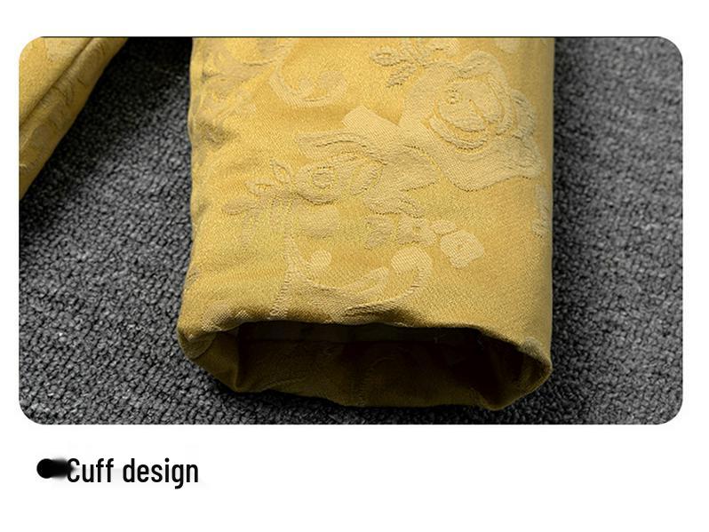 Xinjiang Long-staple Pure Cotton Jacket with Frog Buttons - Retro Chinese Style for Middle-aged Women