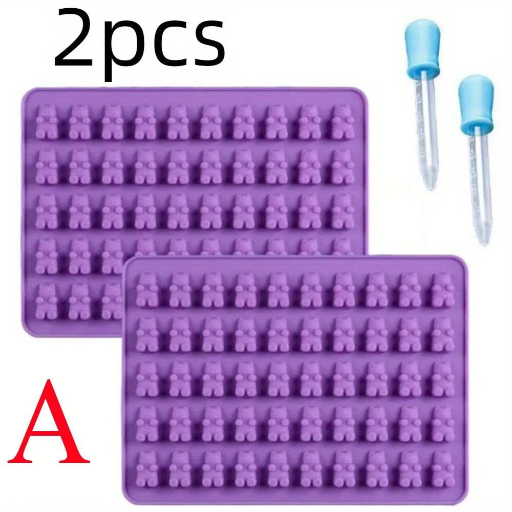 

Форма для мармеладных мишек Мини мультяшное животное Форма для шоколадных конфет Детская пипетка Пищевой класс Кухонные аксессуары Инструменты Силиконовая форма для печенья