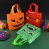 StoBag, Halloween Party Kids Waterproof Non Woven Portable Tote Bag Shopping Bag Candy Gift Bags, 12/30pcs