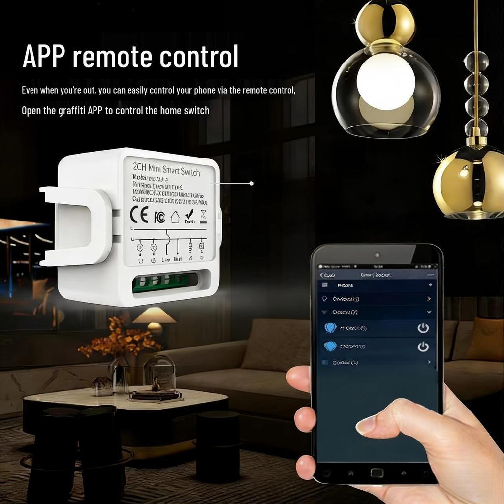 Tuya WiFi Smart Switch Disconnector with App & Voice Control Timer
