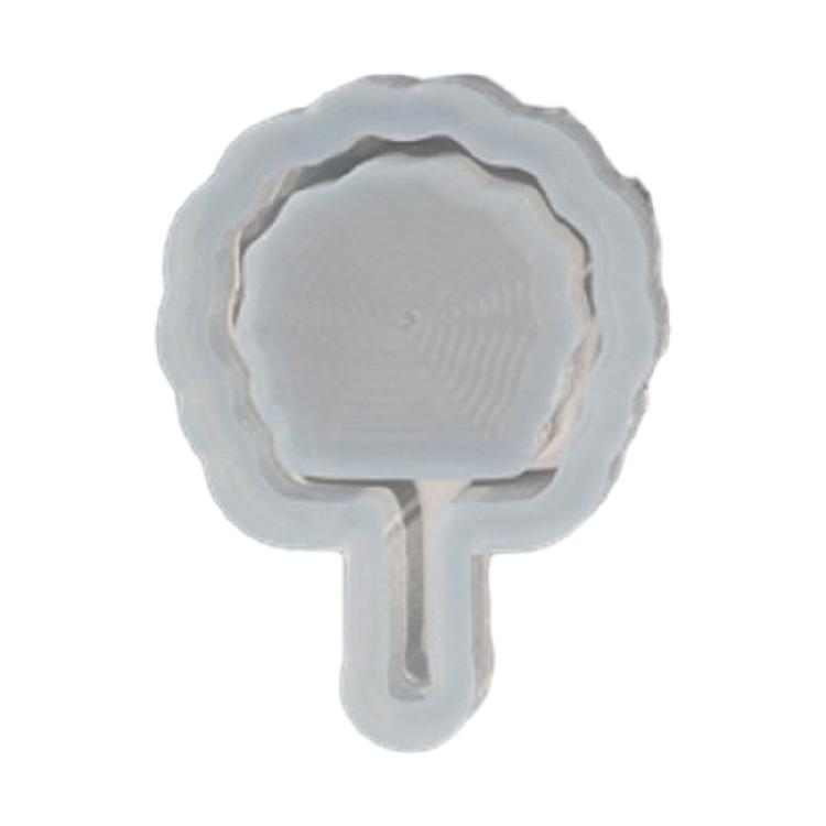 Silicone Fan Ornament Molds DIY Crafts Mold Perfect Gift for DIY Enthusiasts