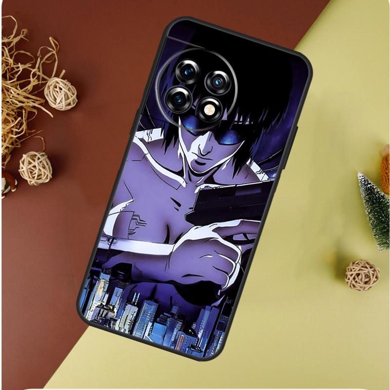 

Чехол для телефона с изображением Аниме Призрак в доспехах для OnePlus 13 13R 12 12R 11 9 10 Pro 8T 9RT 10T 10R Nord 4 CE 2 3 Lite N20 N30 OnePlus 9Pro
