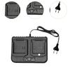 Dual-Port Battery Charger Portable Lithium Battery Charger for Makita 18V Lithium Batteries Power Tool Battery Charging Station