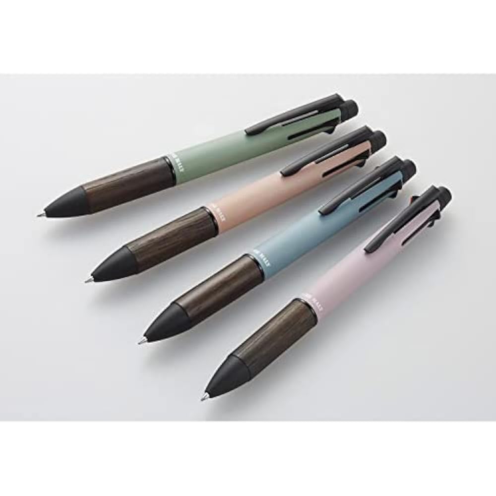Mitsubishi Pencil Multifunction Pen Jet Stream Inside Pure Malt 4 & 1 0.5 Limited Old Rose MSXE52...
