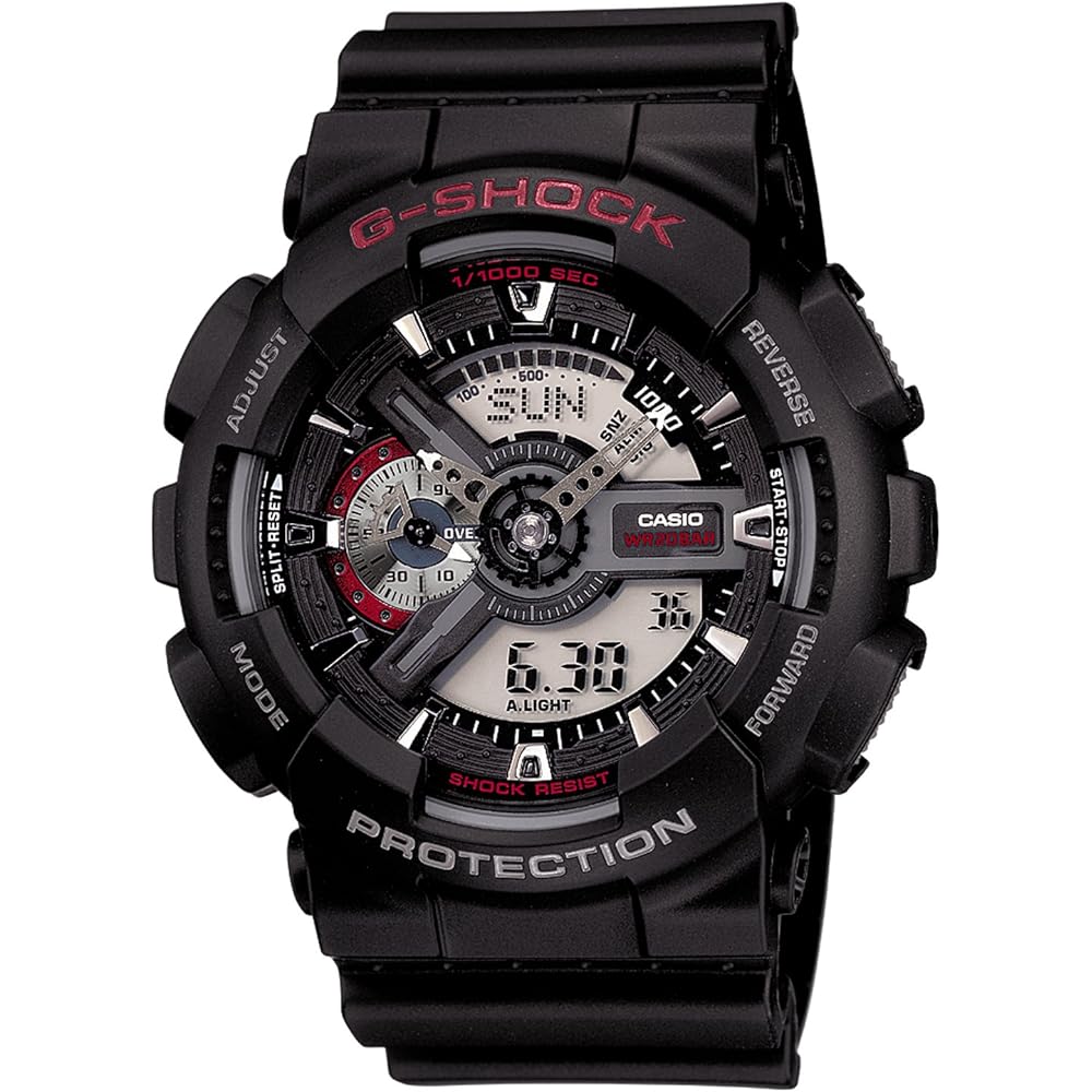 

Casio G-Shock GA-110-1AJF Men s Watch Black Analog-Digital Waterproof Shock Resistant