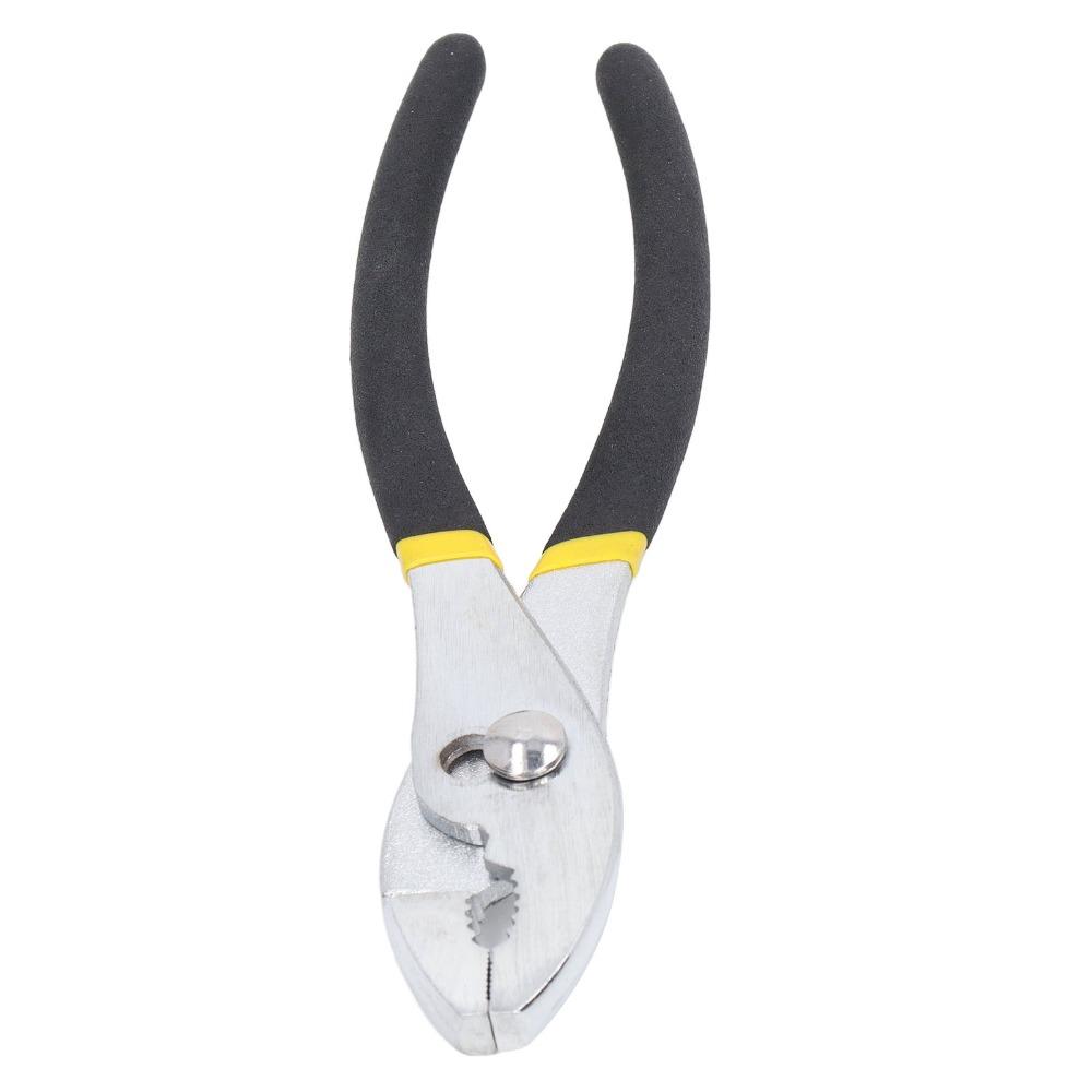 Steel Pliers Slip Joint Pliers Plastic Handle Heavy Duty Pliers Convenient Hand Pliers Home Repair