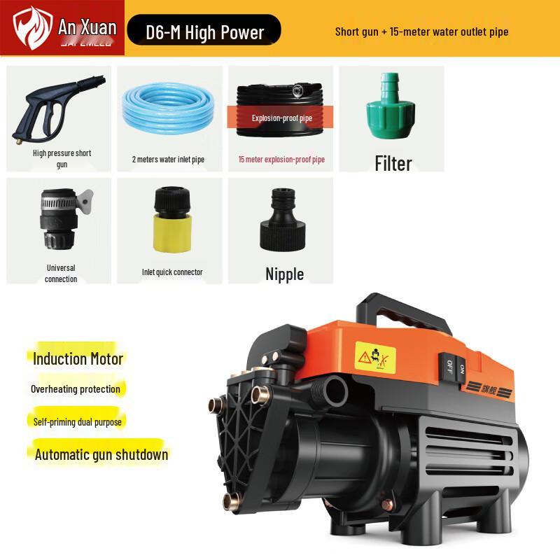 Anxuan Portable High-Pressure Car Washer