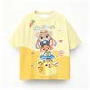 Summer Little Girl T-Shirt Cute Cartoon Print Casual Fashion Top