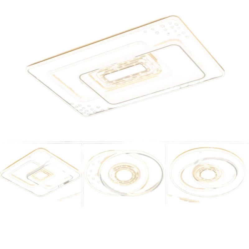 Modern Minimalist LED Ceiling Light - Whole Home Combination for Living Room and Bedroom