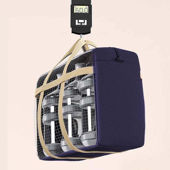 Quilt Storage Bag with Sturdy Zipper Reinforced Handles Waterproof Tear-Resistant Fabric Quilt Storage Organizer