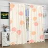 Set Of 2 Fruit Printed Curtains Polyester Material Suitable Bedroom Living Room Decoration Curtain For Made
