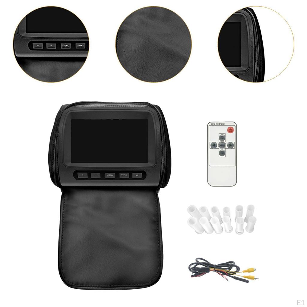 Car Headrest Automotive Pillow Display Accessories Screen