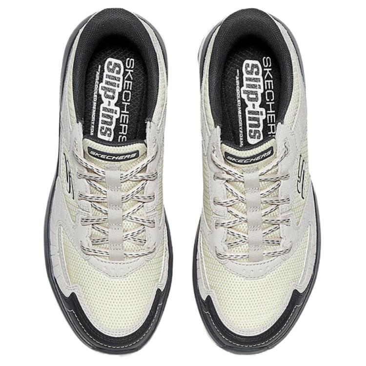 Skechers Outdoor Comfortable Fashion Versatile Durable Low-Top Outdoor Functional Shoes Men Shoes Off-White 237814-OFWT